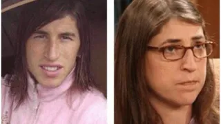 Sergio Ramos se burló de su parecido con actriz de la serie “The Big Bang Theory”