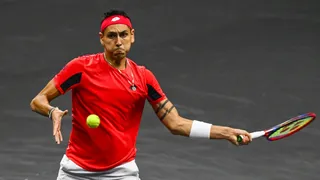 Alejandro Tabilo celebró en el dobles y sumó su primer triunfo en la Laver Cup