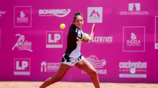 Daniela Seguel dijo adiós en primera ronda de la Copa LP