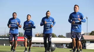 La Roja entrenó este sábado en su preparación para el duelo contra Venezuela