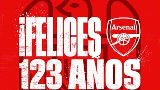 El cariñoso saludo de aniversario de Arsenal a Unión Española