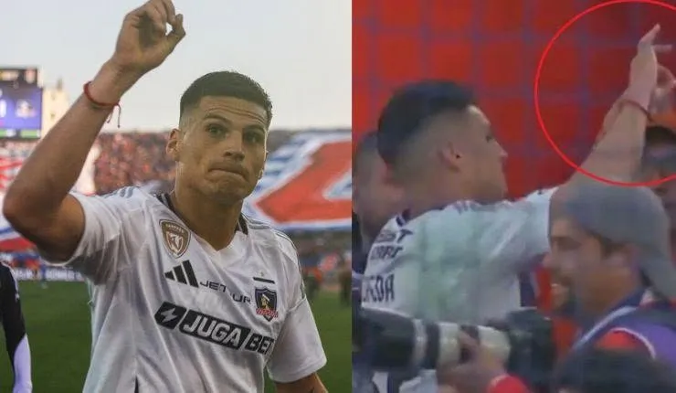 Gesto Lucas Cepeda  |© Chilevisión.