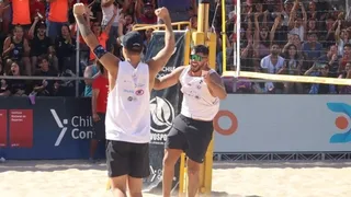 ¡Final chilena! Aravena y Droguett desafiarán a los Grimalt por el título del Sudamericano