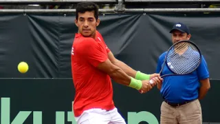 Cristian Garin ya palpita la serie de Chile ante Perú por Copa Davis