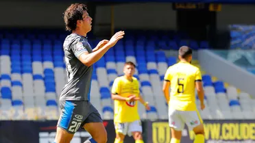 Gonzalo Tapia entró libre por el segundo palo y empató para la UC ante U. de Concepción