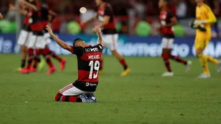 La celebración de Flamengo tras consagrarse en la Recopa Sudamericana