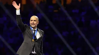 Pep Guardiola fue elegido el mejor DT del año 2023 por la IFFHS