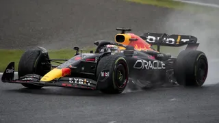 La celebración de Max Verstappen luego de obtener su segundo título mundial de Fórmula 1