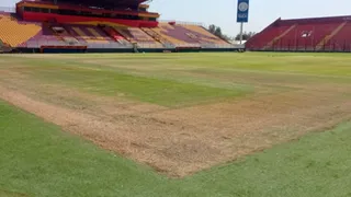 Así está la cancha del Estadio Santa Laura tras el concierto de Los Bunkers