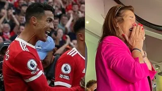 Madre de Cristiano Ronaldo se emocionó hasta las lágrimas con jornada goleadora de su hijo