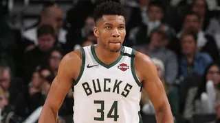 Giannis Antetokounmpo aportó con nuevo doble-doble en cómodo triunfo de Milwaukee Bucks