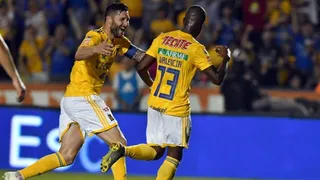 André-Pierre Gignac anotó un precioso gol de taco en triunfo de Tigres sobre Necaxa