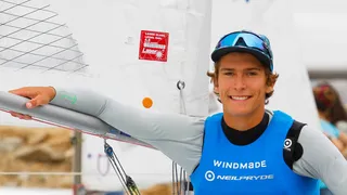 Clemente Seguel ganó medalla de oro en la vela láser de los Panamericanos Junior de Cali 2021
