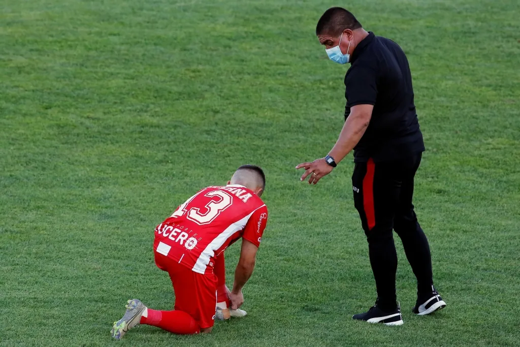 Héctor Roco en la final de la Liguilla del Ascenso en 2020 / ©Photosport.