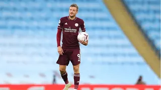 Jamie Vardy se llevó la pelota para su casa en la goleada de Leicester sobre Manchester City