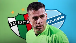 ¿Quién es Derlis López, el árbitro de Palestino vs Bolívar por Copa Sudamericana 2025?