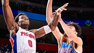Detroit Pistons sigue en recuperación y dio una “campanada” ante Oklahoma City Thunder