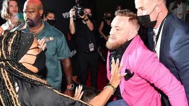 Connor McGregor se enfrascó en una discusión con el novio de Megan Fox en los MTV Video Music Awards