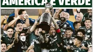 El título de Palmeiras en Copa Libertadores sumó portadas en toda Sudamérica