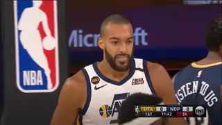 El primer jugador que tuvo Covid-19 en la NBA anotó la primera canasta en el regreso oficial