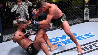 La sólida victoria de Burns sobre Woodley en el UFC Fight Night en Las Vegas