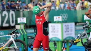 Diego Moya se estrenó en Juegos Olímpicos con un puesto 30 en el triatlón