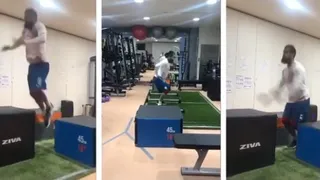 El intenso entrenamiento de Arturo Vidal en cuarentena bajo las órdenes de Juan Ramírez