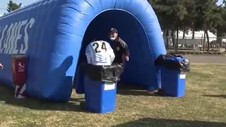 El festejo de delantero de Magallanes que dio la vuelta al mundo