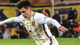 ¡Anotó de nuevo! Alfonso Parot marcó un golazo por Rosario Central ante Chacarita