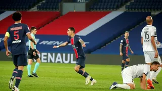 PSG goleó a Stade Rennais con dos golazos de Angel Di María