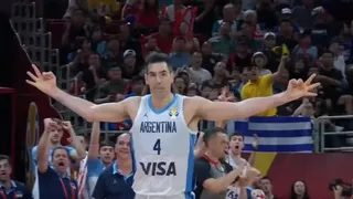 La espectacular actuación de Luis Scola en la victoria de Argentina sobre Francia en el Mundial