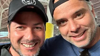 Reunión de figuras: Jaime “Pajarito” Valdés compartió con Fernando González