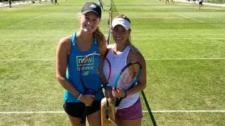 Alexa Guarachi avanzó en la qualy de dobles de Wimbledon