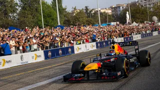 El monoplaza RB7 hará un tour por las calles de Las Condes