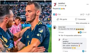 Esposa de un futbolista reaccionó con hilarante comentario por foto con Messi: “Nunca me miró así”