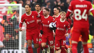 Alexis Mac Allister rescató el empate para Liverpool ante Manchester City