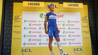 Belga Philippe Gilbert se retiró del Tour “feliz” por solo sufrir fractura de rótula