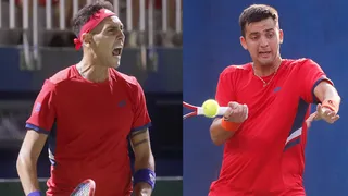 Alejandro Tabilo y Tomás Barrios tienen programación para el debut en Río de Janeiro