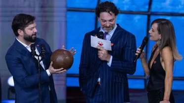 Gabriel Boric sacó sorpresa cruzada en la Teletón y generó revuelo entre los hinchas