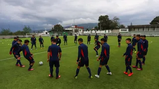 La sub 17 realizó su último entrenamiento antes de su despedida del Sudamericano