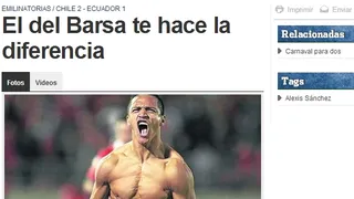 Así vivió la prensa internacional la clasificación de Chile al Mundial