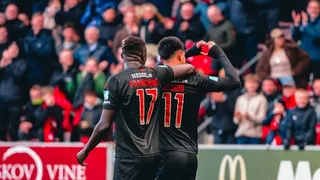 Darío Osorio fue figura en el empate del FC Midtjylland
