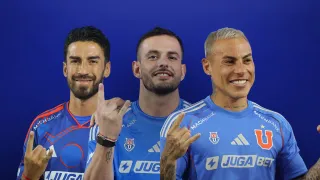 ¿La mejor delantera del torneo? El debate que encienden Vargas, Rivero y Lucero en la U de Chile