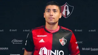 Esteban Carvajal durante su presentación en Atlas: Vengo a dar lo mejor, confíen en mí