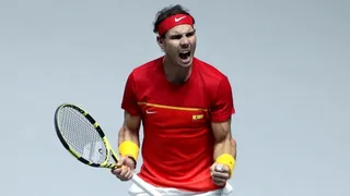 Nadal tumbó a Evans y dio el empate a España ante Gran Bretaña en semifinales de Copa Davis