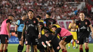 Así se vivió el desvanecimiento de Javier Altamirano en La Plata