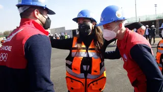 Ministra del Deporte expuso avance de obras del Parque Estadio Nacional