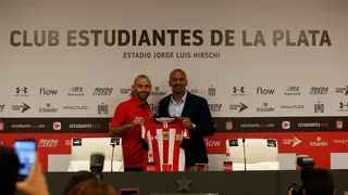 La presentación de Javier Mascherano como nuevo jugador de Estudiantes de La Plata