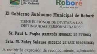 Paul Pogba fue invitado a conocer el pueblo boliviano en el que reside la familia de su novia