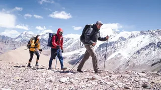 Fundación DeporteLibre hizo expedición al volcán Tupungato para definir ubicación de un refugio